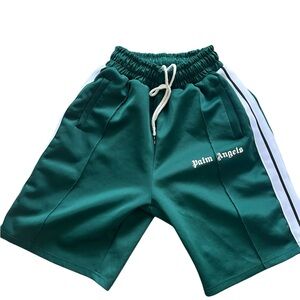 Mens Palm Angel Track Shorts Green - Small
